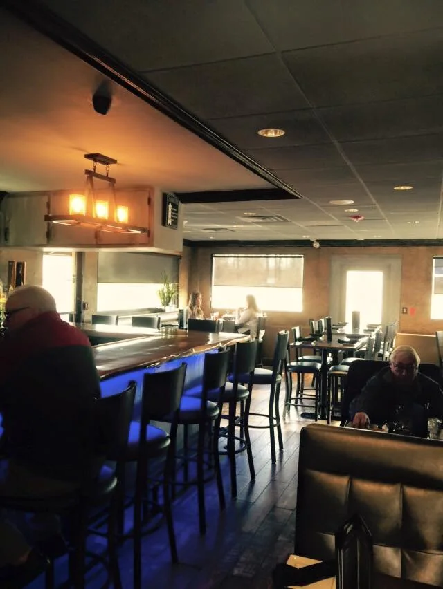 Bar and seating area, Cielo Restaurant, Braintree, MA