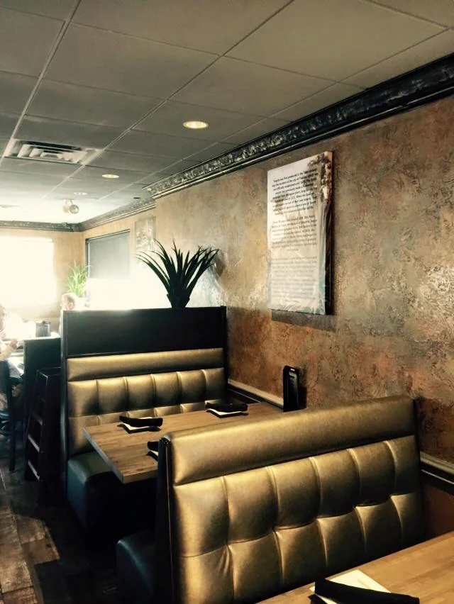The finished restaurant seating area., Cielo Restaurant, Braintree, MA