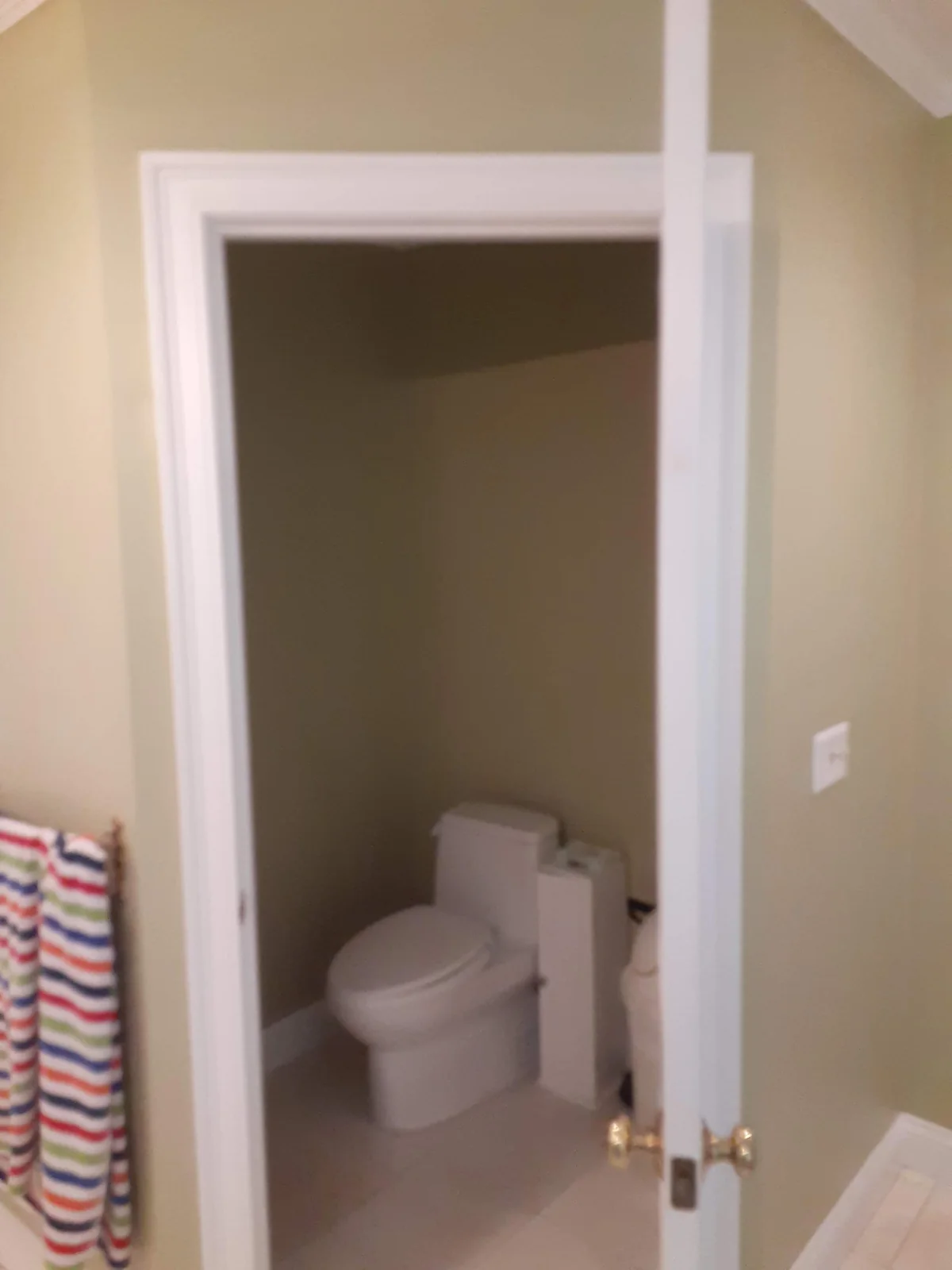 Existing toilet room, Bathroom remodel, East Greenwich, RI