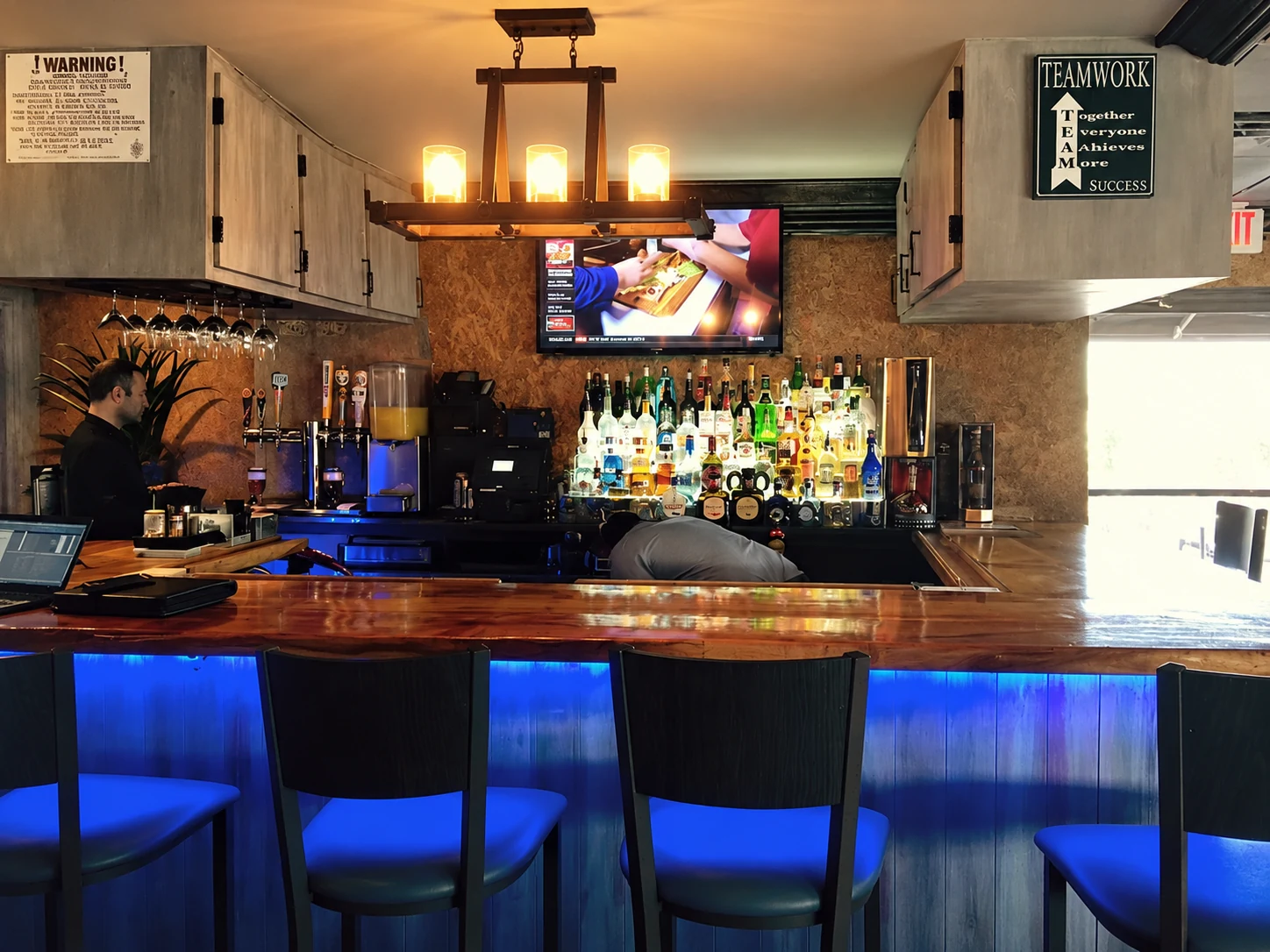 Custom bar, Cielo Restaurant, Braintree, MA