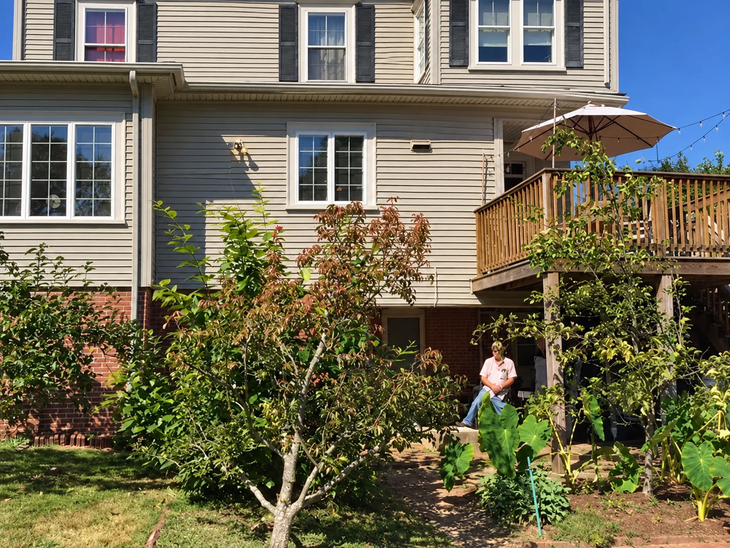 Finished deck and patio, Deck addition, West Warwick, RI